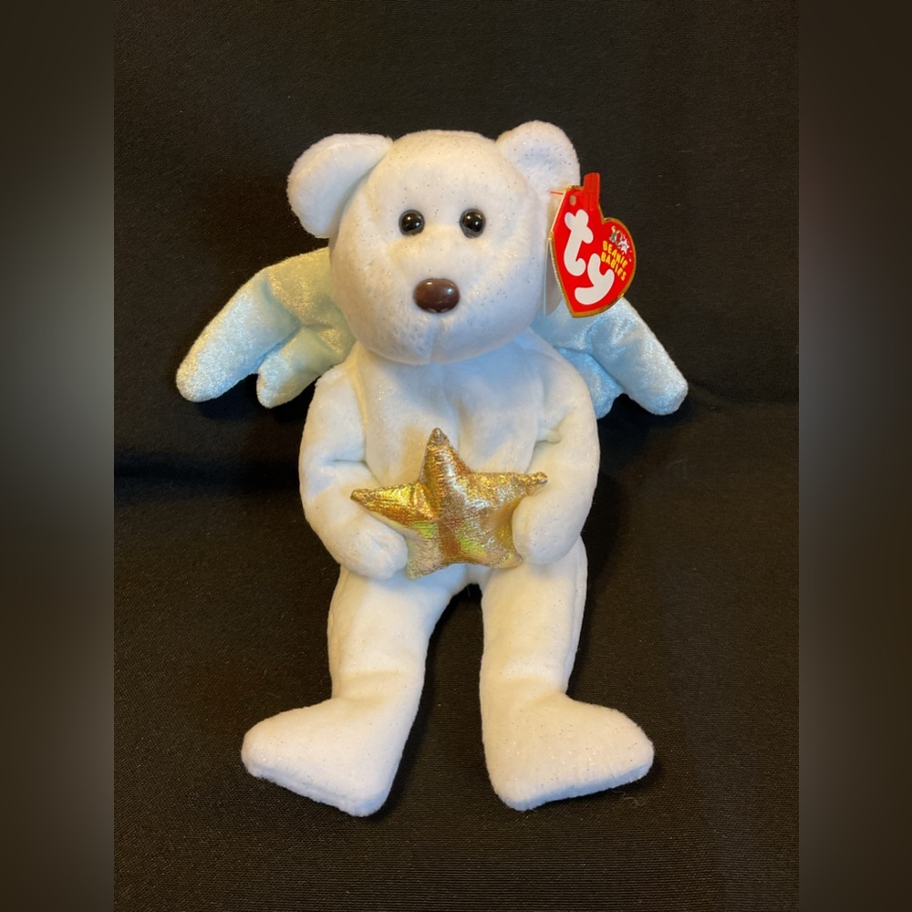 Ty “Star” angel beanie baby